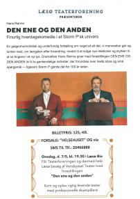 7. Maj: Den ene og den anden (Vendsyssel Teater)