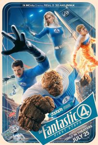 1. 3. og 4. august: The Fantastic Four - First Steps 